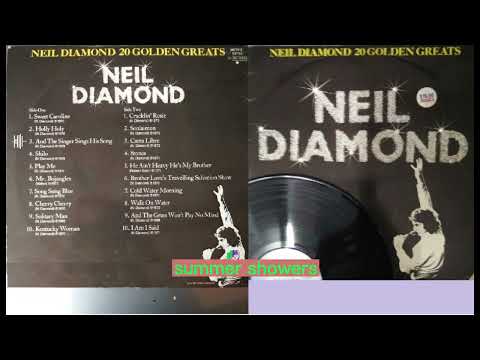 Neil Diamond 20 Golden Greats Vinyl LP Sound with Lyric