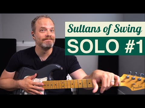 How to Play "Sultans of Swing" Guitar Solo 1 - Dire Straits