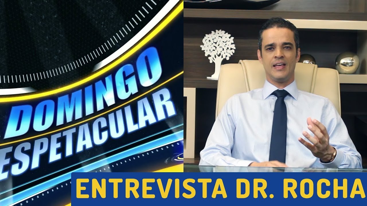 DOMINGO ESPETACULAR Entrevista o Dr. Rocha: Diabetes Controlada