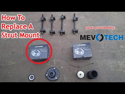 Noisy Front Suspension? Toyota Upper Strut Mount, Bellow & Bumper Replacement