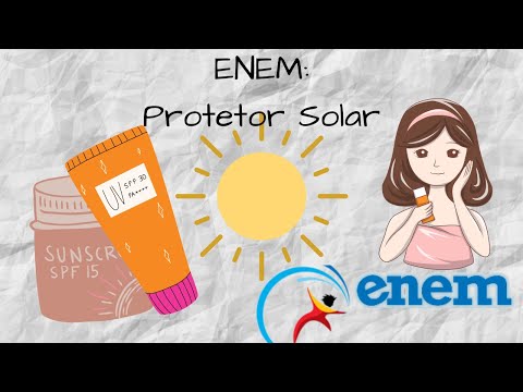 #19 - ENEM 2009 - Questão 36: Moléculas ativas de protetores solares