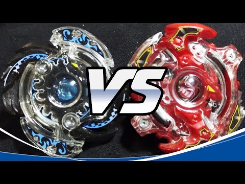 Fang Fenrir .B.J vs Storm Spriggan .K.U - [Beyblade Burst] - ベイブレードバースト