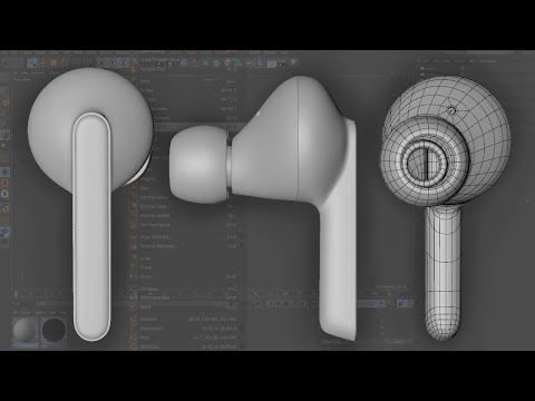 Industrial Design Product Modeling 1 Cinema 4D Modeling Tutorial