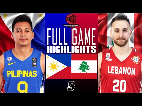 Gilas Pilipinas vs Lebanon Full Game, Feb 16 | 2nd Doha International Cup Basketball