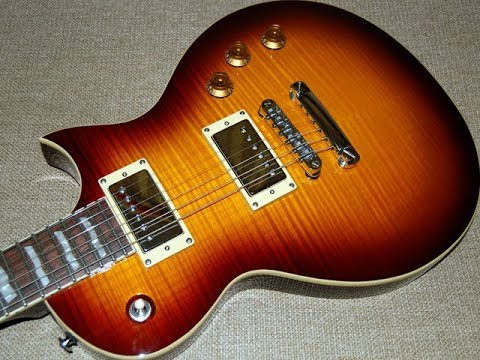 Обзор гитары ESP LTD EC-401-VF (видео 2009-го года)