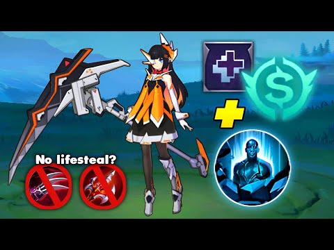 NO LIFESTEAL RUBY? NO PROBLEM! SUPPORT EMBLEM + PETRIFY!🔥 RUBY BEST BUILD 2022