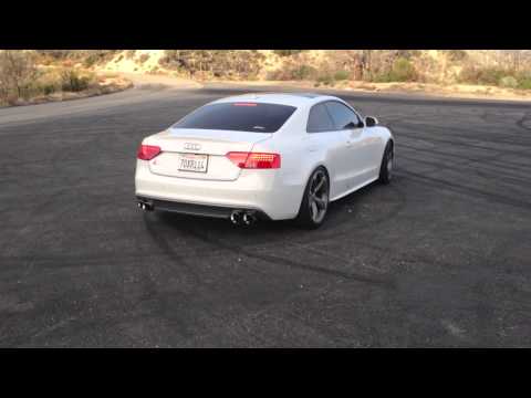 Audi B8.5 S5 3.0T AWE Track Exhaust w/ Non-Resonated Downpipes