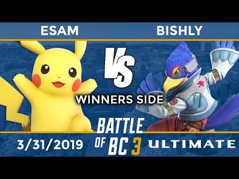 BoBC3: WR1 - PG|Esam (Pikachu) vs KMS|Bishly (Falco)