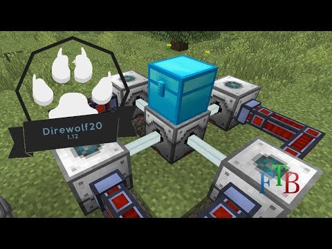 Direwolf20 1.12 | Mining Laser From Industrial Foregoing | #8 (Modded Minecraft 1.12.2)