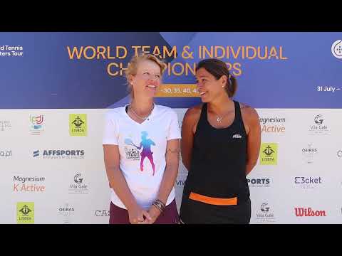 Campeonato do Mundo Individual de Veteranos — Dominika Gorecka e Sofia Prazeres (08/08/2022)