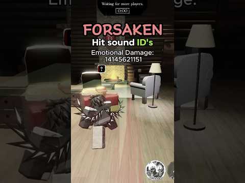 Forsaken hit sound ID’s #roblox #forsaken #robloxforsaken