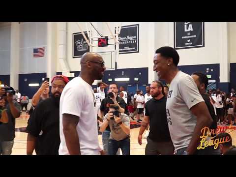 2018 Drew League Playoffs - Kobe Bryant in Attendance For Championship Game