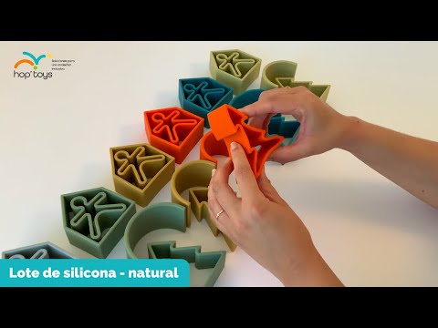 Cartel del vídeo de YouTube para Lote de silicona - natural