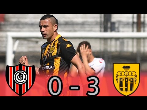 Primera Nacional : CHACARITA 0 - 3 SANTAMARINA | (Los Goles)