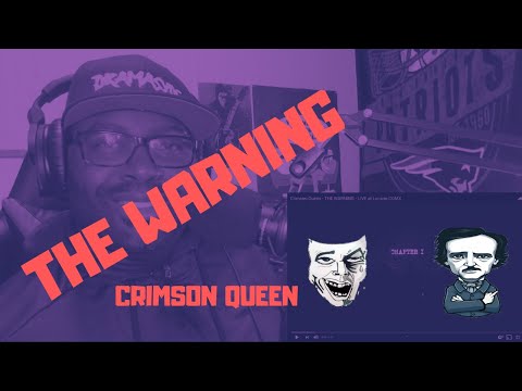 Crimson Queen - THE WARNING - LIVE at Lunario CDMX  REACTION VIDEO