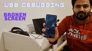 How To Turn On USB Debugging With A Broken/Black Screen | How to Screen Mirror Broken Screen 2023