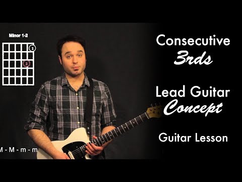 Consecutive 3rds | Lead Guitar Concept