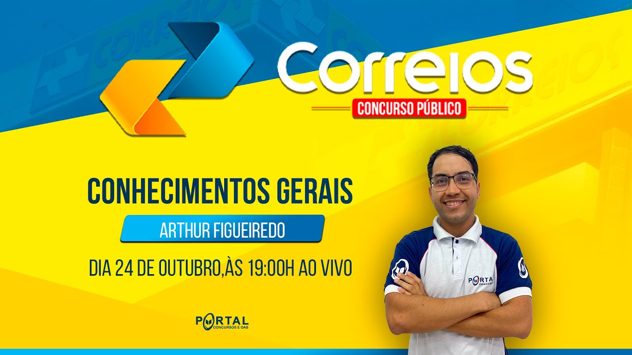 CONCURSO CORREIOS: CONHECIMENTOS GERAIS @CursosdoPortal