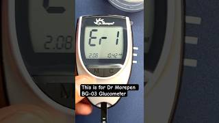 Download lagu ER1 Error in Dr. Morpen GlucoOne Glucometer: Know the Reason and Solution | Tech for Health #er1 mp3