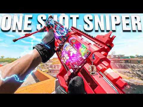 * NEW * BEST MORS SNIPER RIFLE LOADOUT is BROKEN in WARZONE (FASTEST ONE SHOT CLASS SETUP)