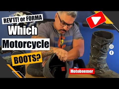REV'IT! or FORMA Adventure Motorcycle Boots? I Broke My Leg!