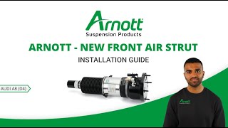 Arnott Air Strut installation video for Audi A8 (D4)