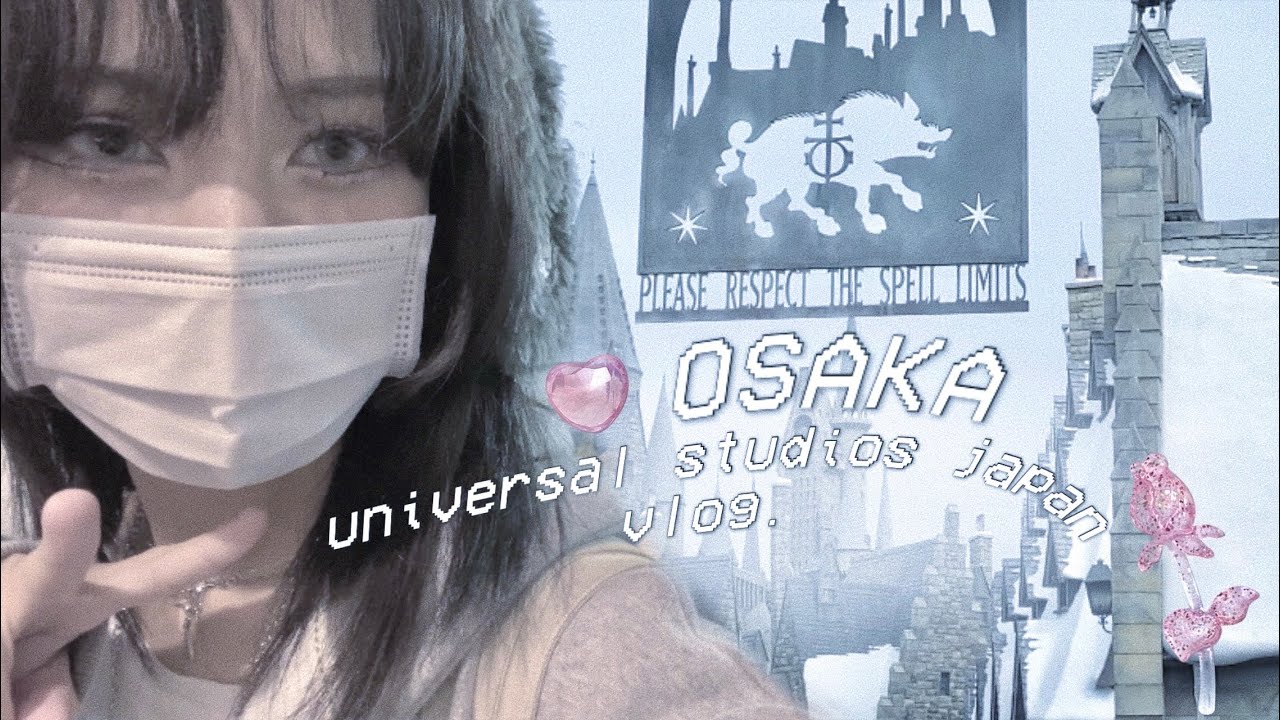 OSAKA VLOG: universal studios japan 高校生の一日@ ユニバ