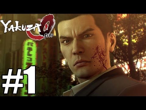Yakuza Zero Gameplay Walkthrough Part 1 - PS4 Pro