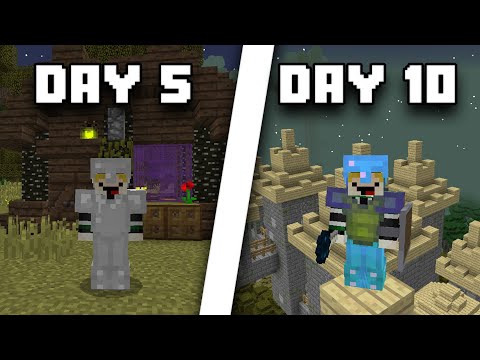I Spent 100 Days In The Minecraft Twilight Forest...Here Are Days 5-10