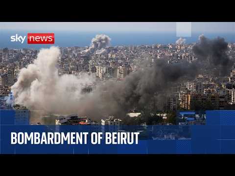 Beirut hit as Israel intensifies strikes on Lebanon