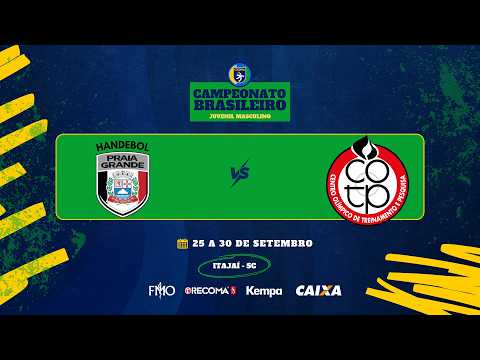 Campeonato Brasileiro Juvenil Masculino: Praia Grande-SP - COTP-SP [TRANSMISJA, LIVE]