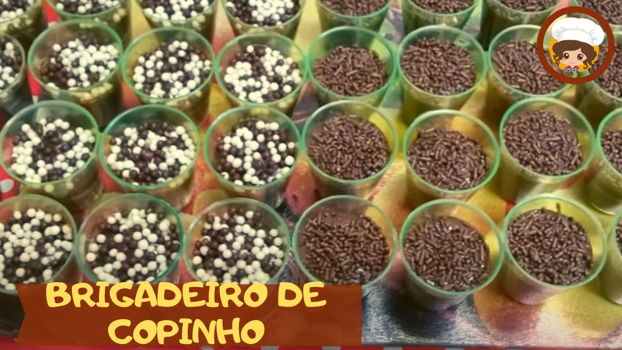 COMO FAZER BRIGADEIRO DE COPINHO - MIL DELÍCIAS NA COZINHA