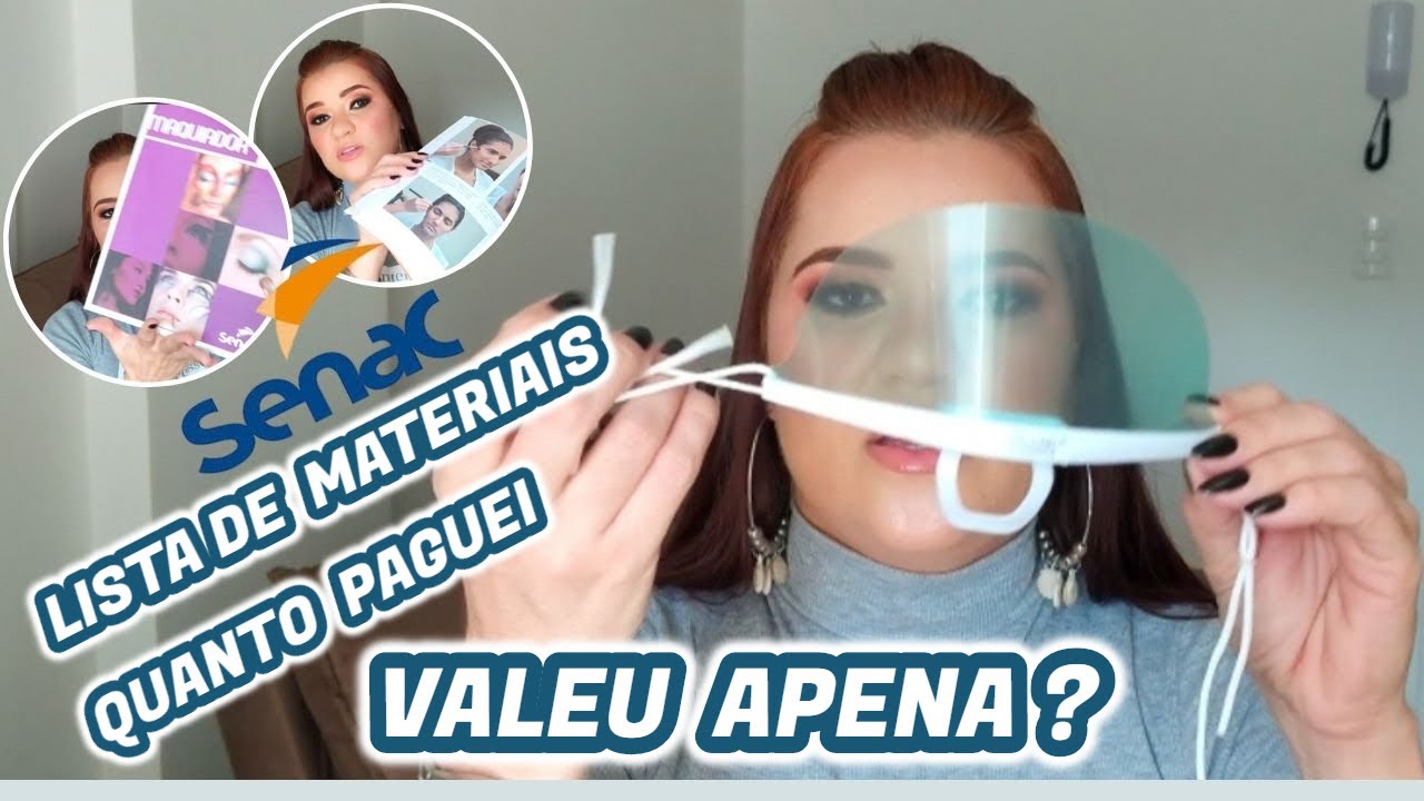 CURSO SENAC *MAQUIADOR PROFISSIONAL* COMO FUNCIONA