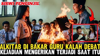 Download lagu BIKIN HEBOH‼️Guru Nekat Bakar Alkitab Setelah Kalah Debat, Tapi Tiba² Tangannya Lumpuh! Pertobatan‼️ mp3 Download lagu BIKIN HEBOH‼️Guru Nekat Bakar Alkitab Setelah Kalah Debat, Tapi Tiba² Tangannya Lumpuh! Pertobatan‼️ mp3