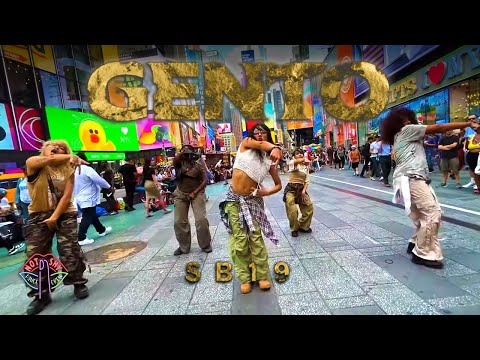 [PPOP IN PUBLIC NYC TIMES SQUARE] SB19 - Gento Dance Cover by Not Shy Dance Crew
