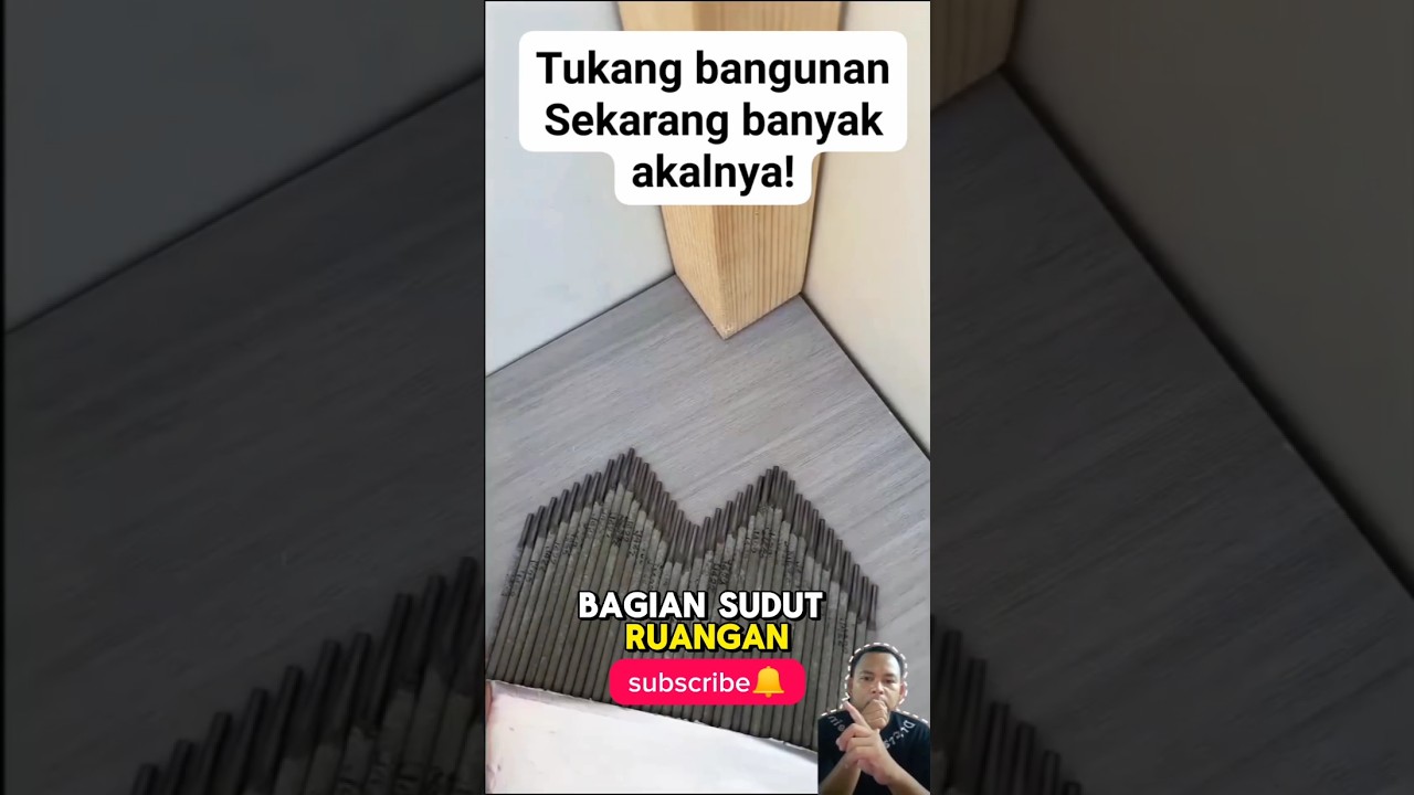 cara mengukur sudut ruangan! #shortvideo #info #tips