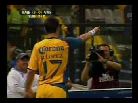 Club América 2x0 Vasco - 2º Gol: López