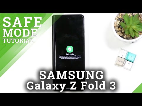 How to Open Safe Mode on SAMSUNG Galaxy Z Fold3 - Enter & Exit Safe Mode