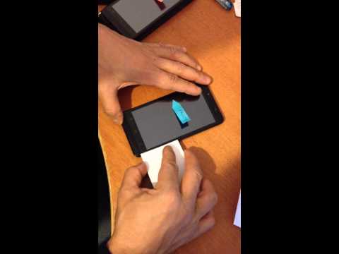 Cubot BAD screen fitting to frame.