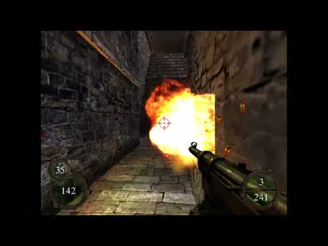 Return to Castle Wolfenstein Play through Pt 24 Bombed Factory (No Commentary)