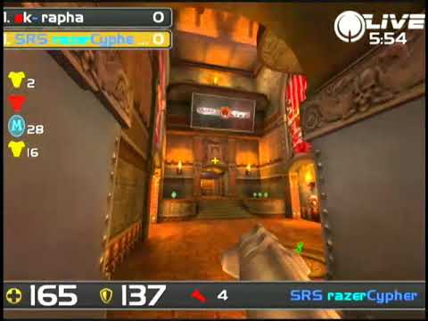 Cypher vs Rapha at QuakeCon2009 on ZTN3 Blood Run