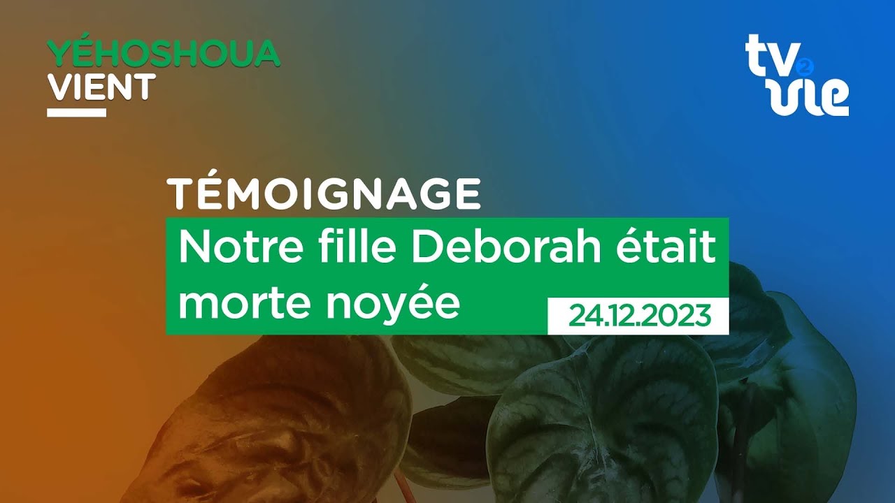 Thumbnail of video: Notre fille Deborah était morte noyée.
