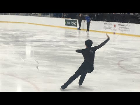 ACI19 Men's SP Runthrough - Junhwan Cha 차준환 (libertango)