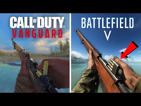 Cod Vanguard vs Battlefield 5 || Vanguard vs BF5 || Vanguard Graphics Comparison!