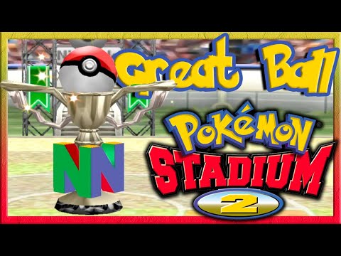 Pokémon Stadium 2 - Poké Cup: Great Ball - Full Game Walkthrough / Longplay (N64) Full HD 60ᶠᵖˢ