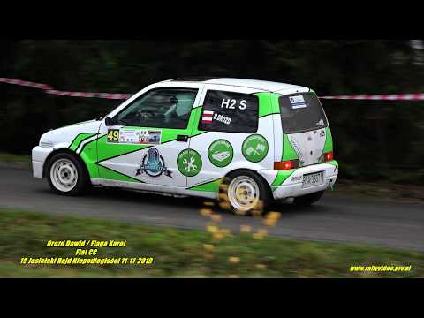 Drozd Dawid / Flaga Karol - Fiat CC - 19 Jasielski Rajd Niepodległości 11-11-2019