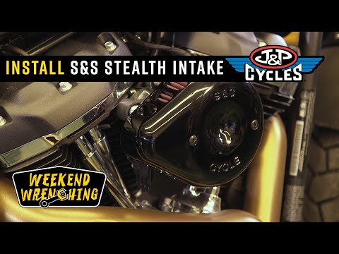 S&S Cycle Stealth Intake / Mini Teardrop Installation : Milwaukee Eight Softail