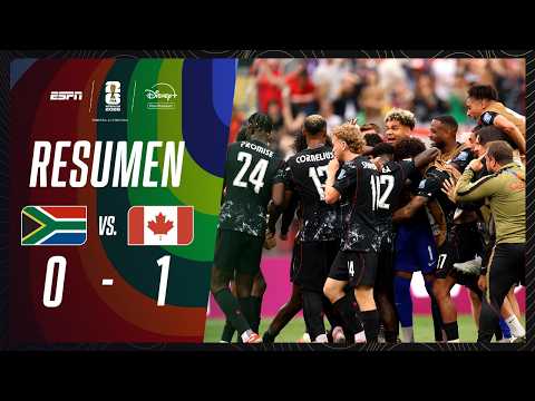 Resumen Sudáfrica vs Canadá
