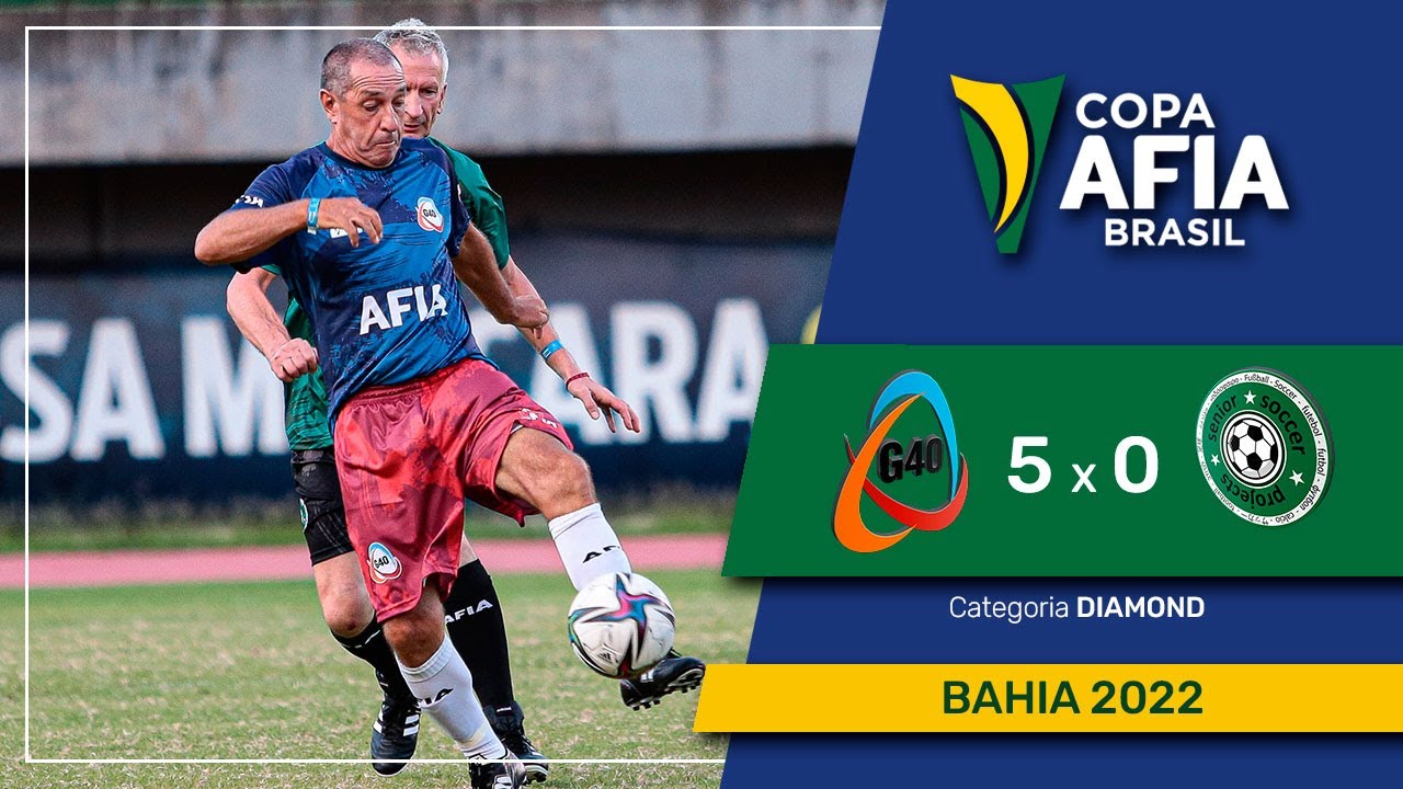 Copa AFIA Brasil – Bahia 2022 – G40 x Int. Fussball Pro – Diamond 60+