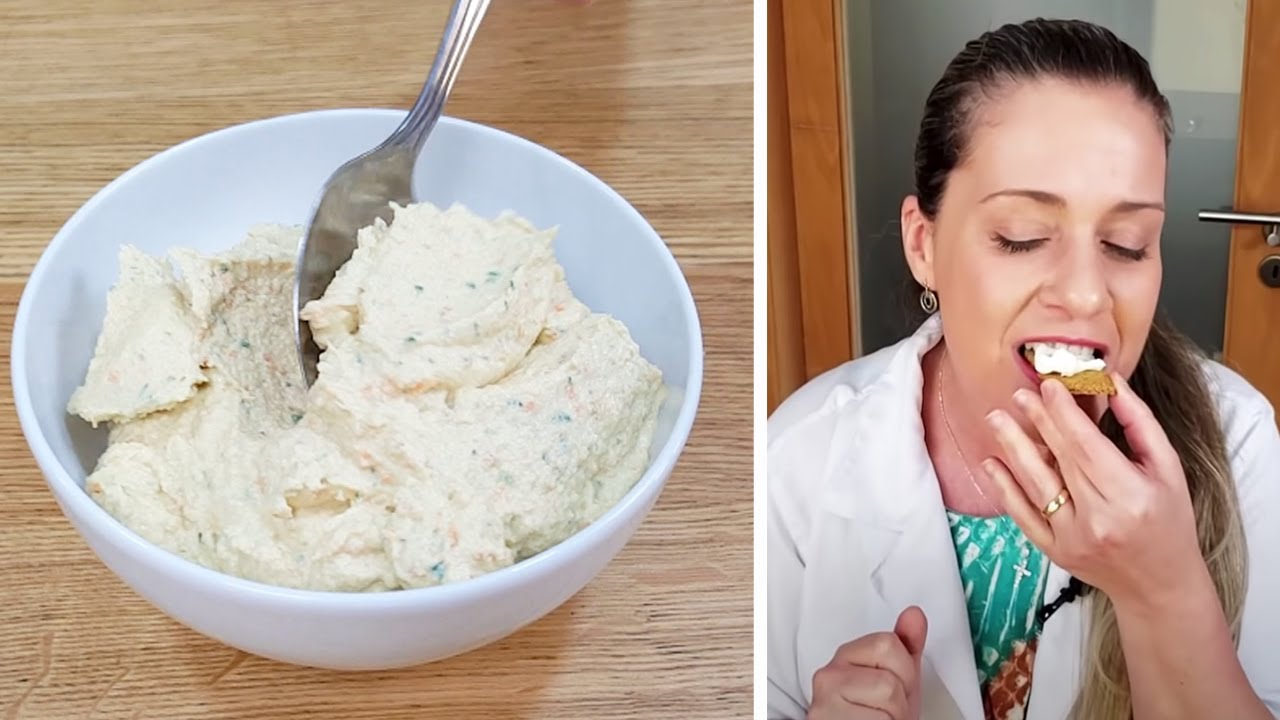 Patê de Frango DELICIOSO, Fácil e com POUCAS CALORIAS e Carboidratos! Muito rápido